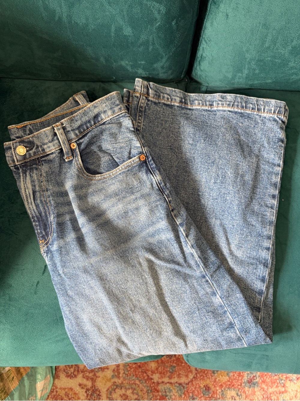 Gap Women’s - High Rise Ankle Stride Denim